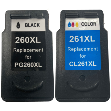 Canon PG-260XL and CL-261XL High Yield Ink Cartridges 